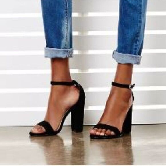 MADDEN GIRL Beela Block Heel Sandals Size 7.5 - Picture 1 of 9